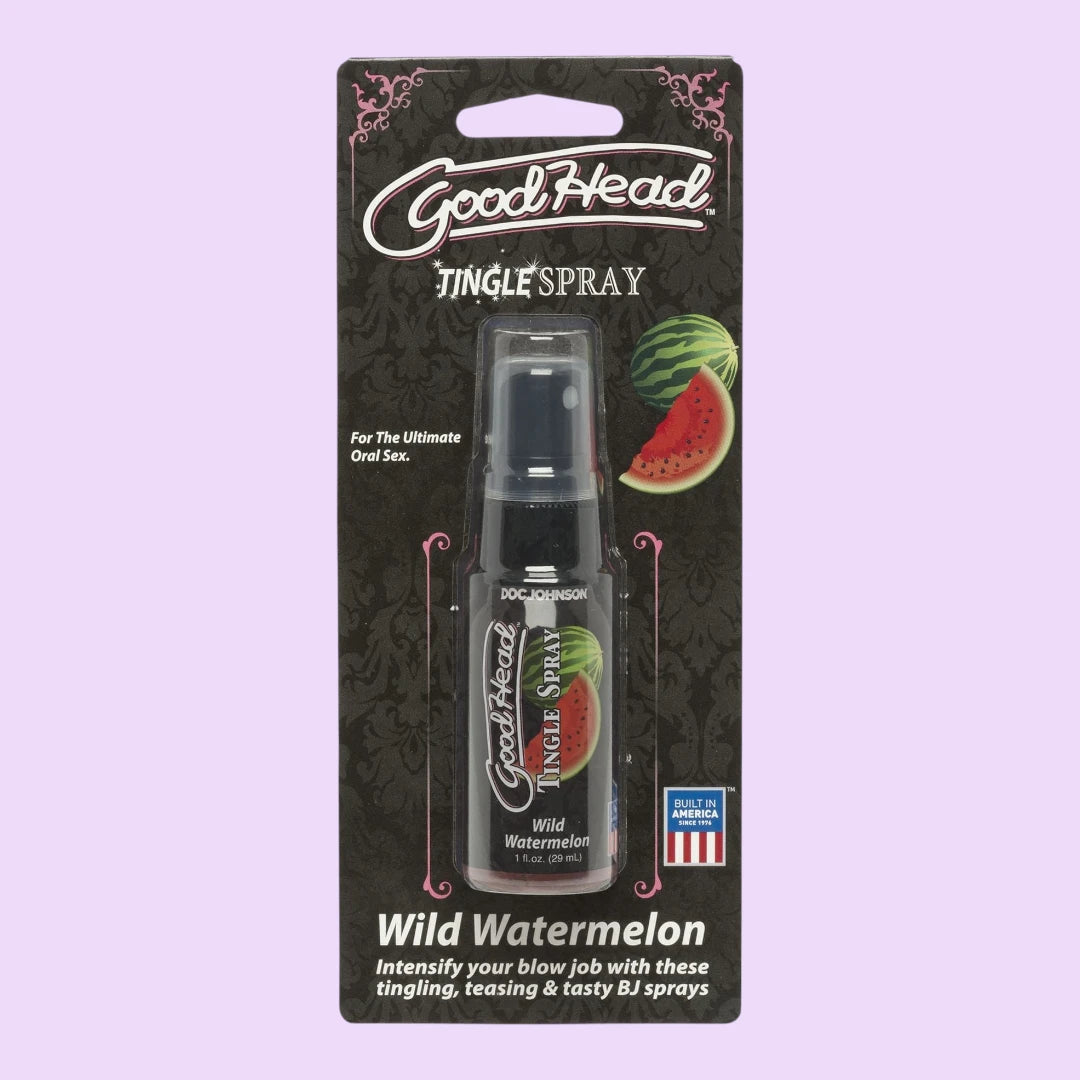 Спрей для мінету Doc Johnson GoodHead Tingle Spray – Watermelon (29 мл) зі стимулювальним ефектом