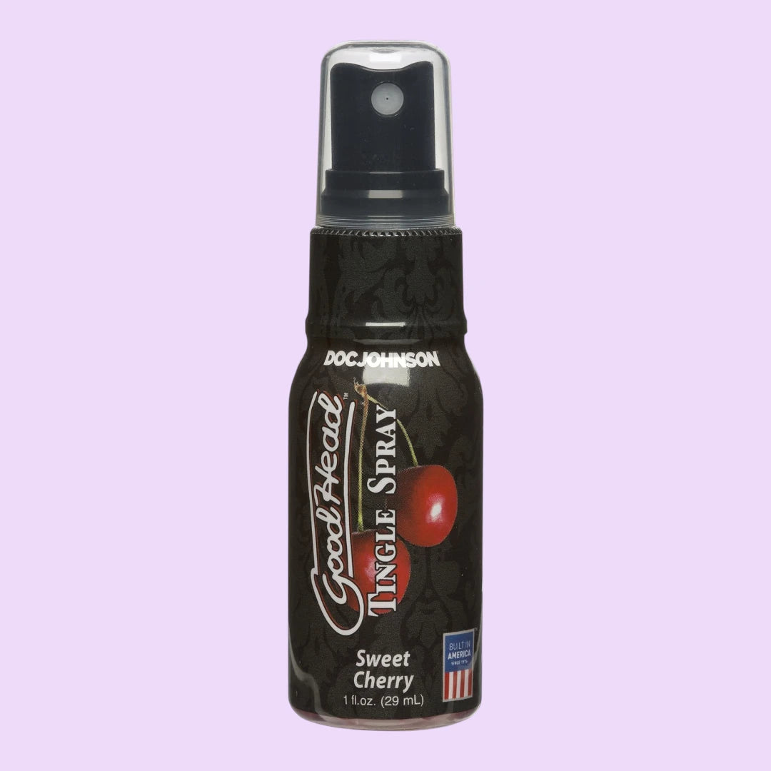 Спрей для мінету Doc Johnson GoodHead Tingle Spray – Sweet Cherry (29 мл) зі стимулювальним ефектом