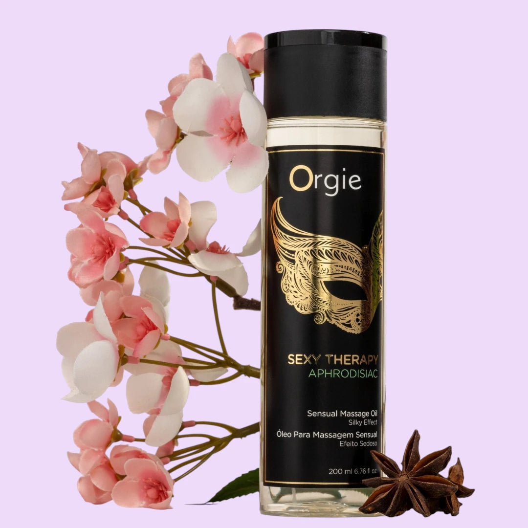 Масажна олія Orgie – Sexy Therapy Aphrodisiac (200 мл) гібридна, східний аромат