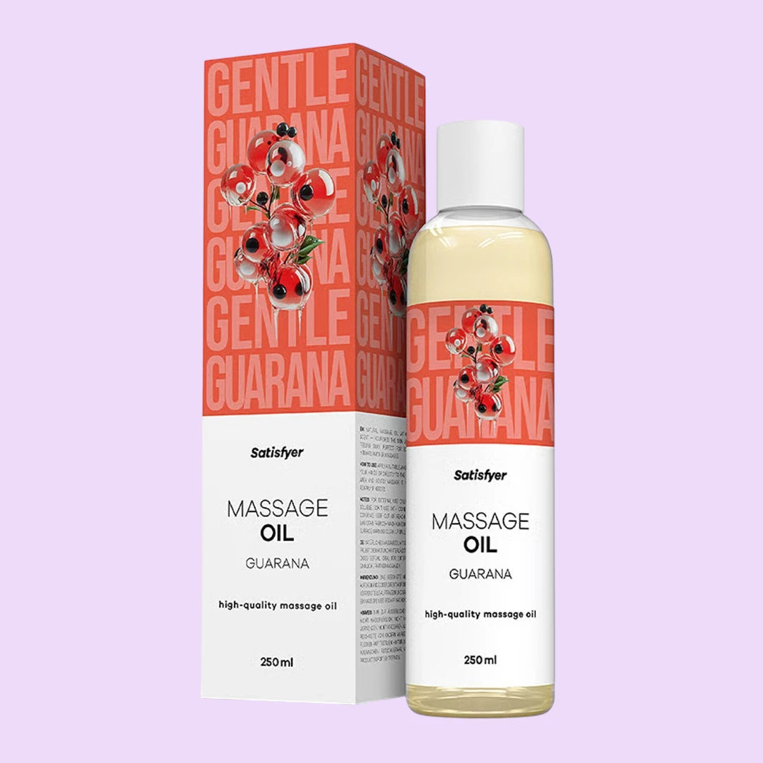 Масажна олія Satisfyer Massage Oil Guarana (250 мл) з ароматом гуарани