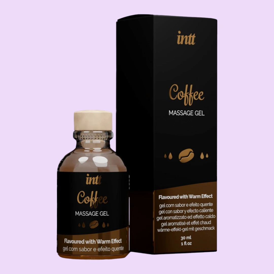 Масажний гель для інтимних зон Intt Coffee, 30 мл — розігрівальний