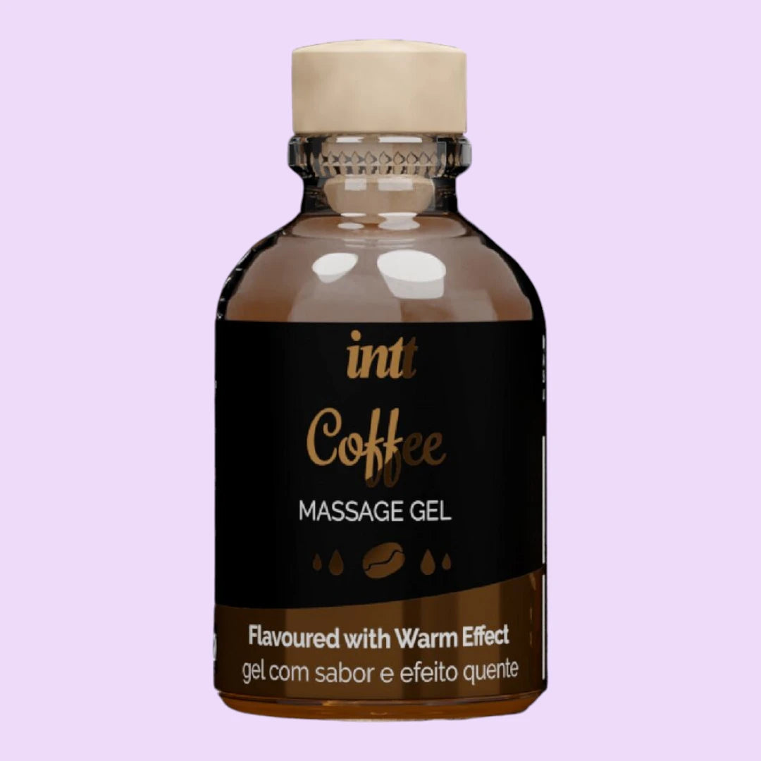 Масажний гель для інтимних зон Intt Coffee, 30 мл — розігрівальний