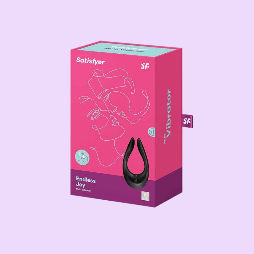 Вібратор для пар Satisfyer Endless Joy Black (3 незалежні мотори)