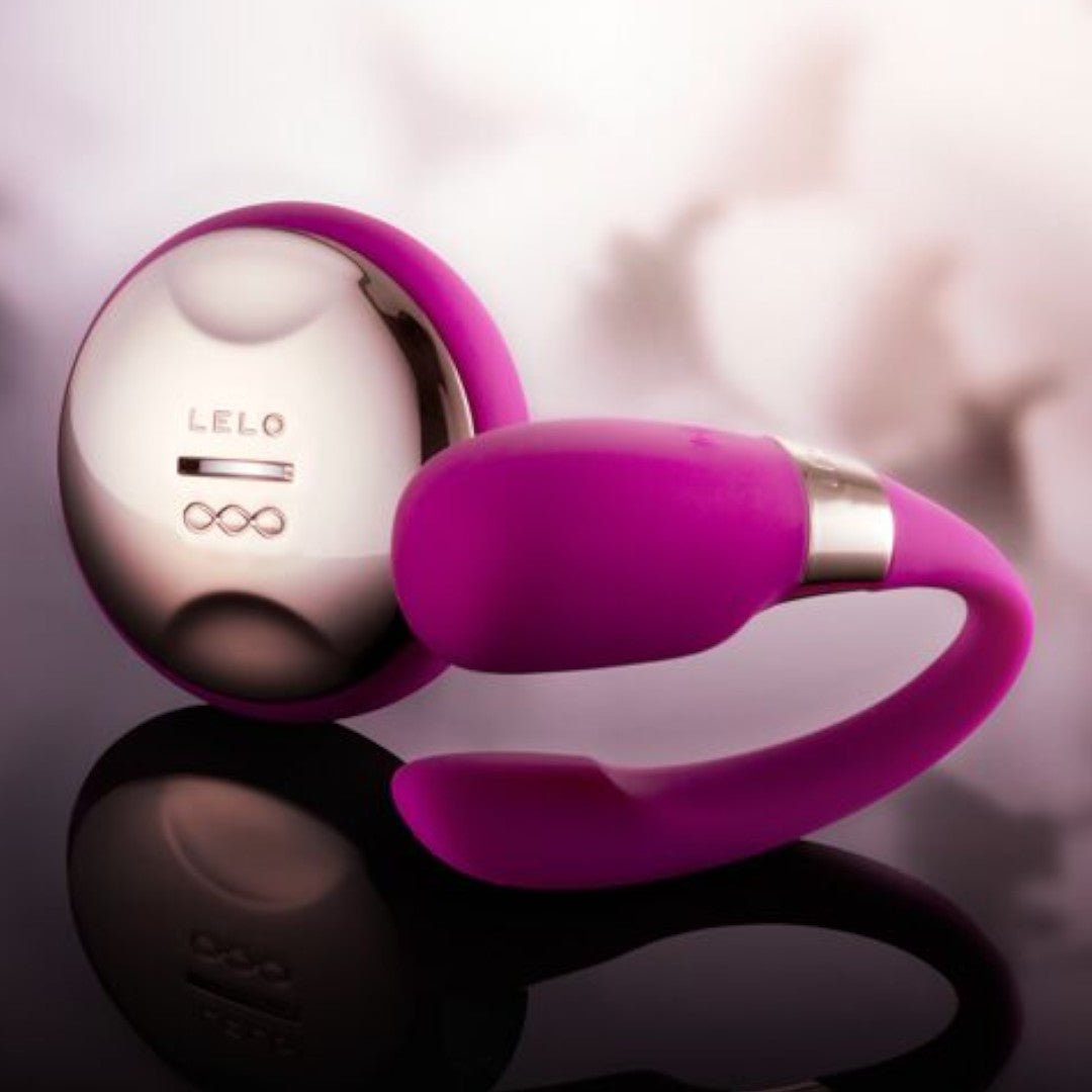 Вібратор для пар LELO Tiani 3 Deep Rose - 2 мотори, пульт ДК