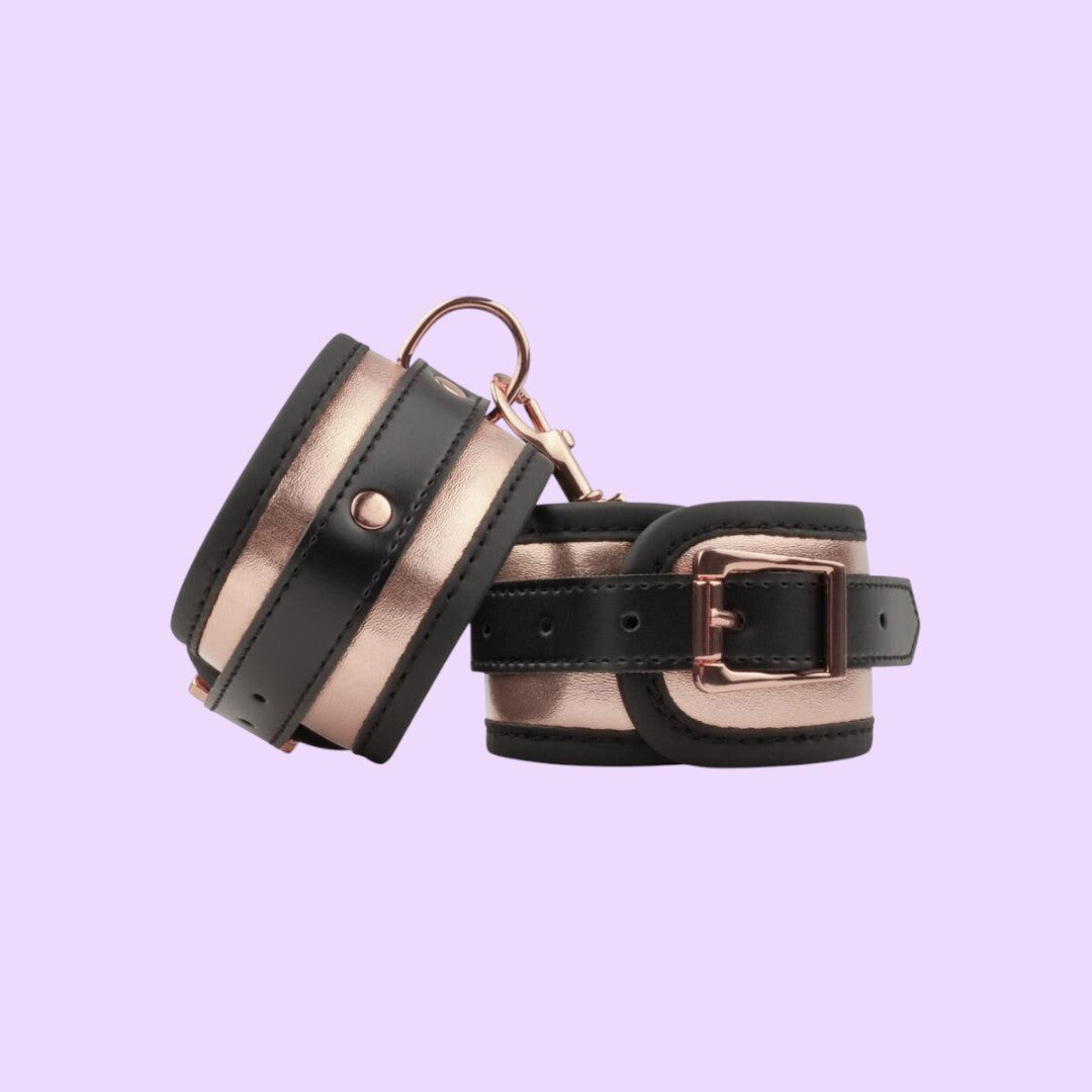 Шикарний набір для BDSM Rosy Gold – Nouveau BDSM set, 9 аксесуарів