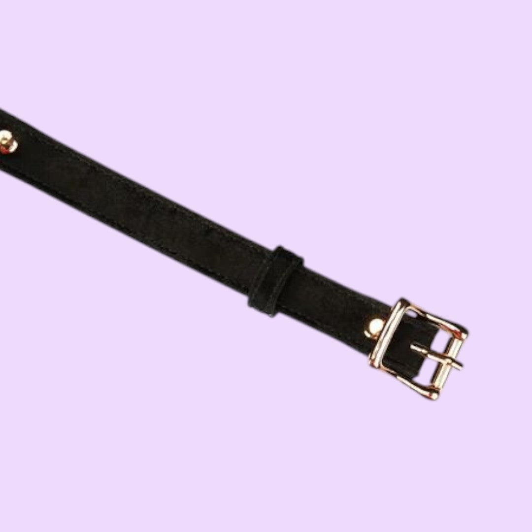 Повітропроникний кляп Liebe Seele Boudoir Amor Ball Gag Black, силіконова кулька 4,3 см