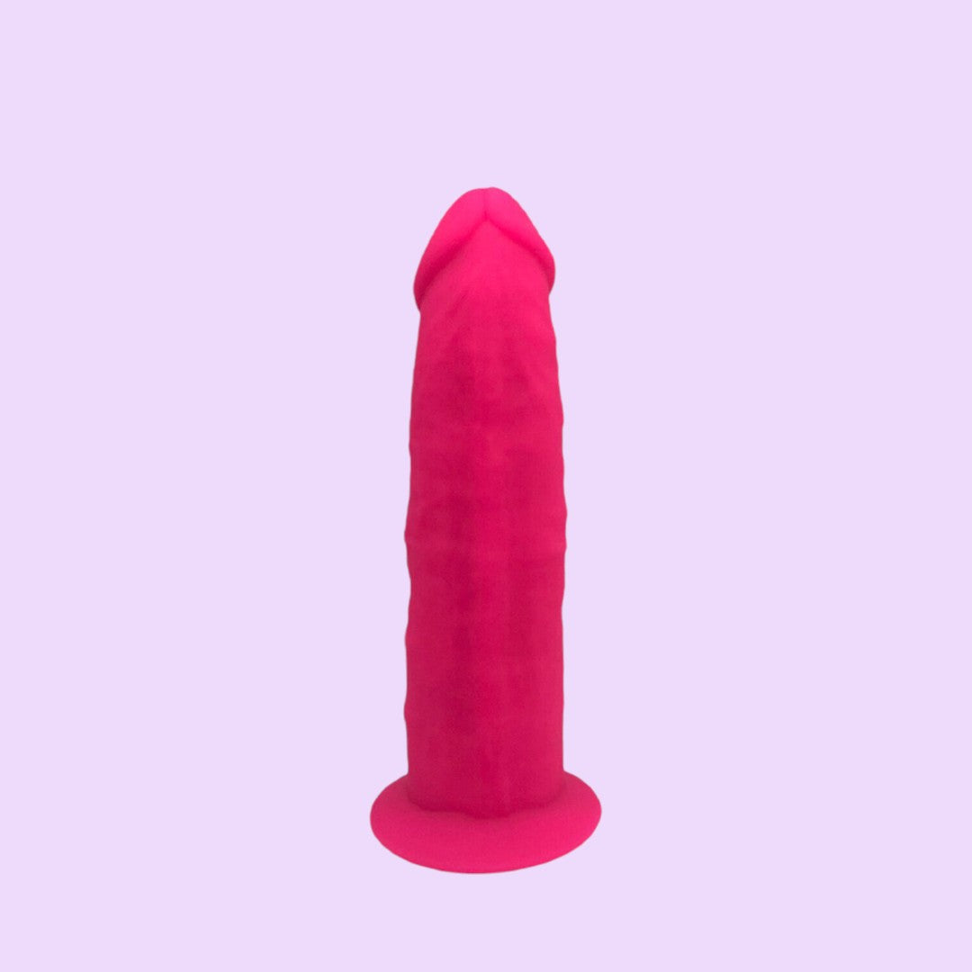 Фалоімітатор з вібрацією SilexD Henry Vibro Pink MODEL 2 (7in) + LRS