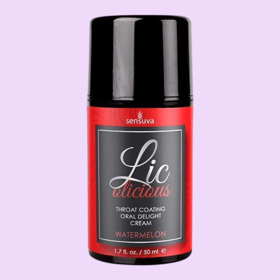 Гель для мінету Sensuva Lic-o-licious Watermelon (50 мл), оліїстий, без цукру