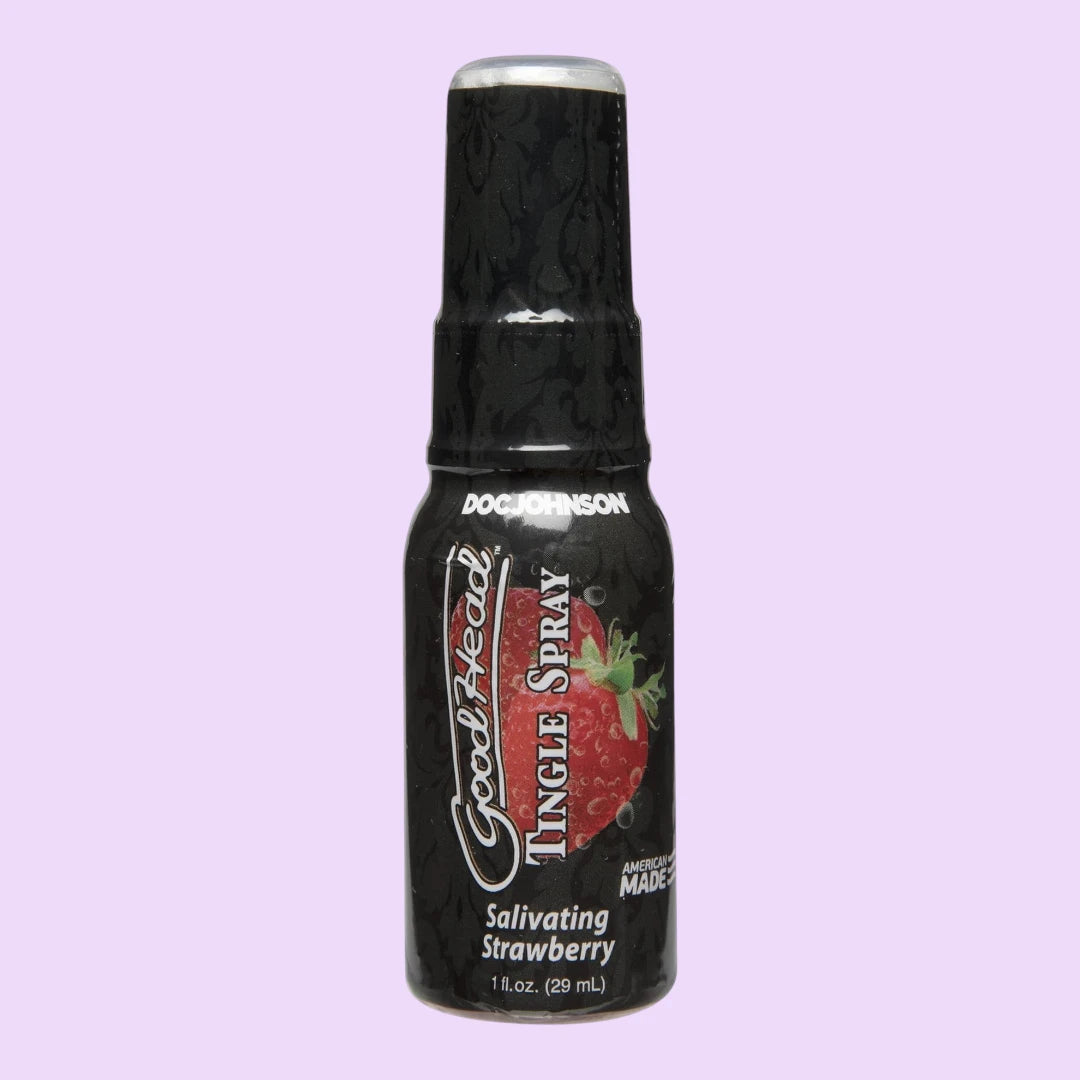 Спрей для мінету Doc Johnson GoodHead Tingle Spray – Strawberry (29 мл) із стимулювальним ефектом