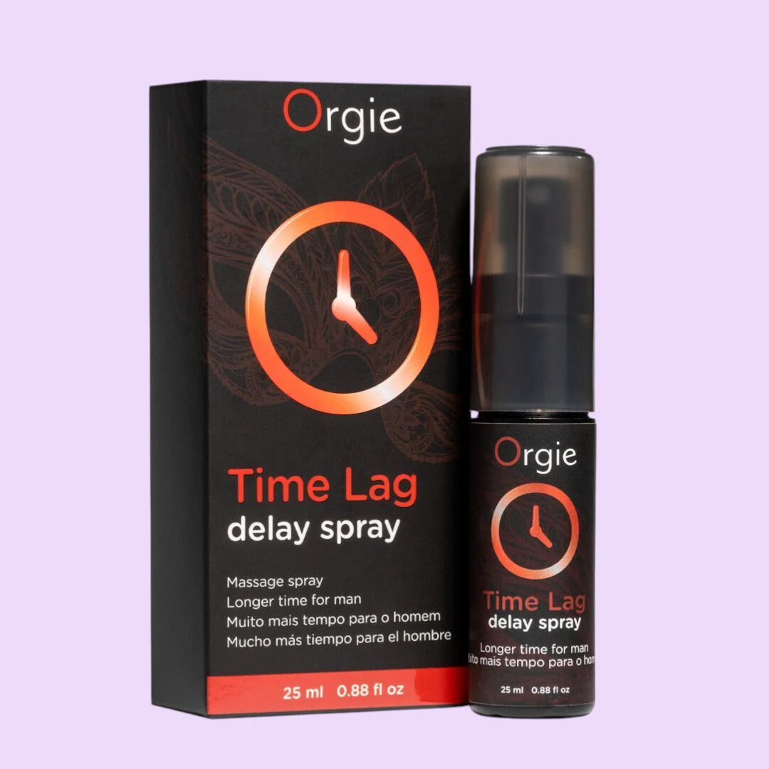 Спрей-пролонгатор Orgie Time Lag Delay Spray (25 мл) без анестетиків, з пантенолом