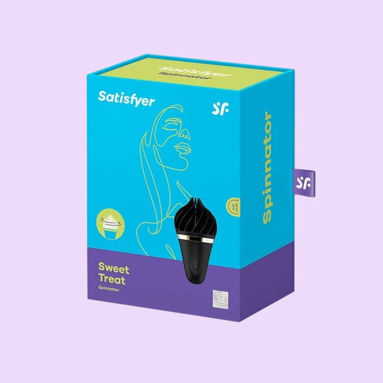 Satisfyer Lay-On Sweet Treat - спінатор, 10 режимів, водонепроникний