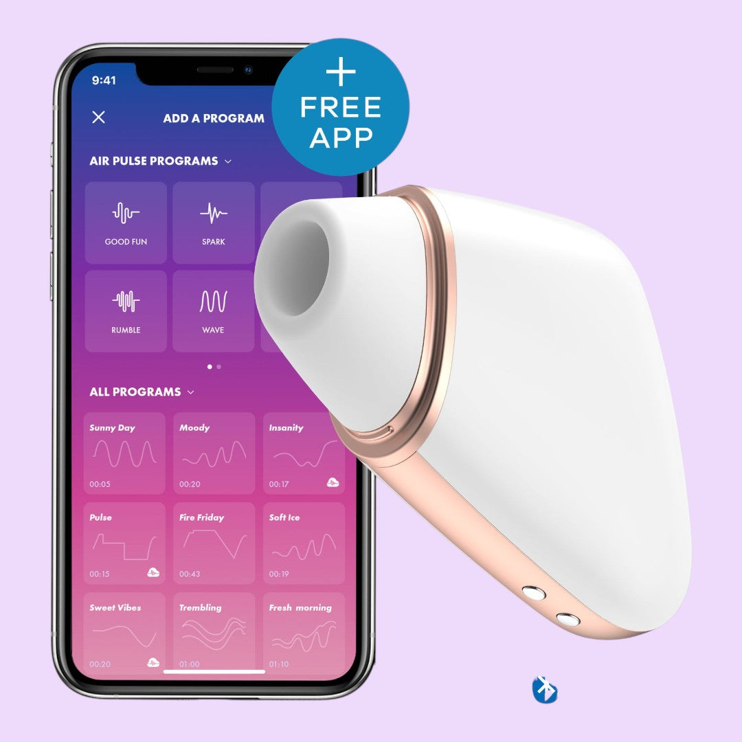 Вакуумний кліторальний стимулятор Satisfyer Love Triangle з керуванням через застосунок