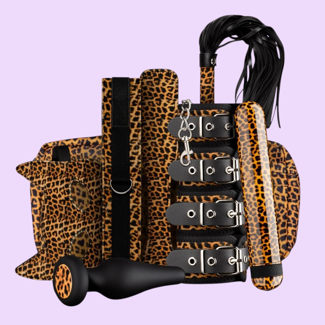 Набір BDSM-аксесуарів Panthra Gato 8-piece set