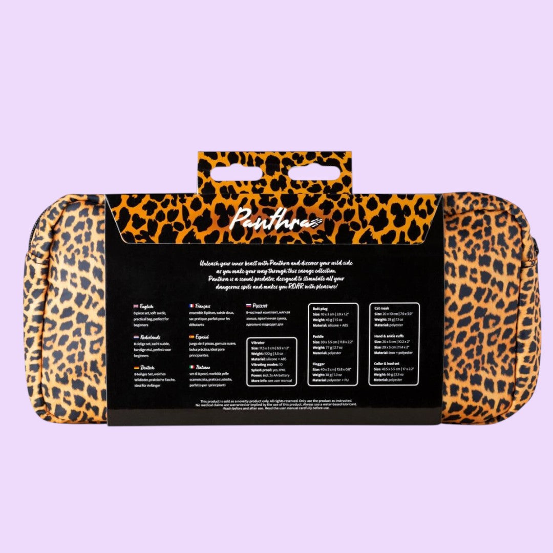 Набір BDSM-аксесуарів Panthra Gato 8-piece set