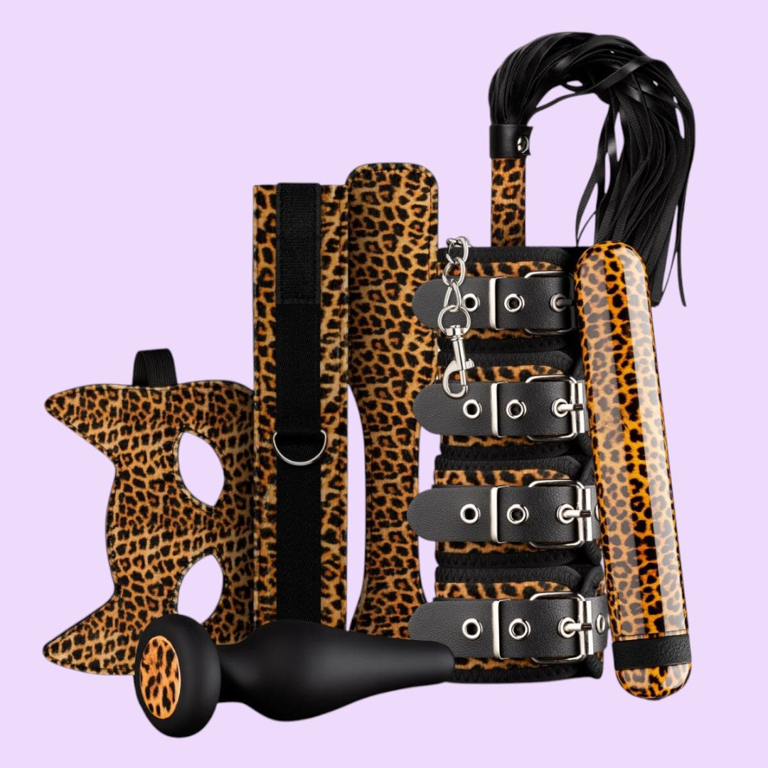 Набір BDSM-аксесуарів Panthra Gato 8-piece set