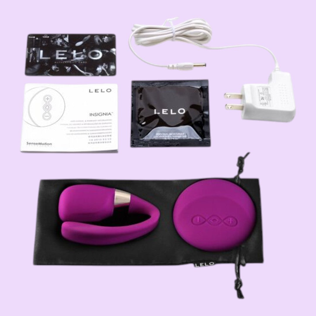 Вібратор для пар LELO Tiani 3 Deep Rose - 2 мотори, пульт ДК