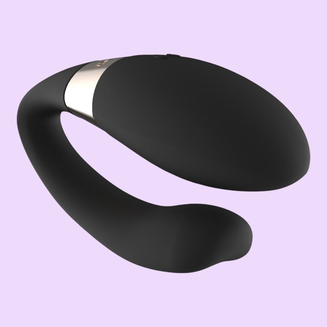 Вібратор для пар LELO Tiani Duo Ocean Blue, 2 мотори, пульт ДК