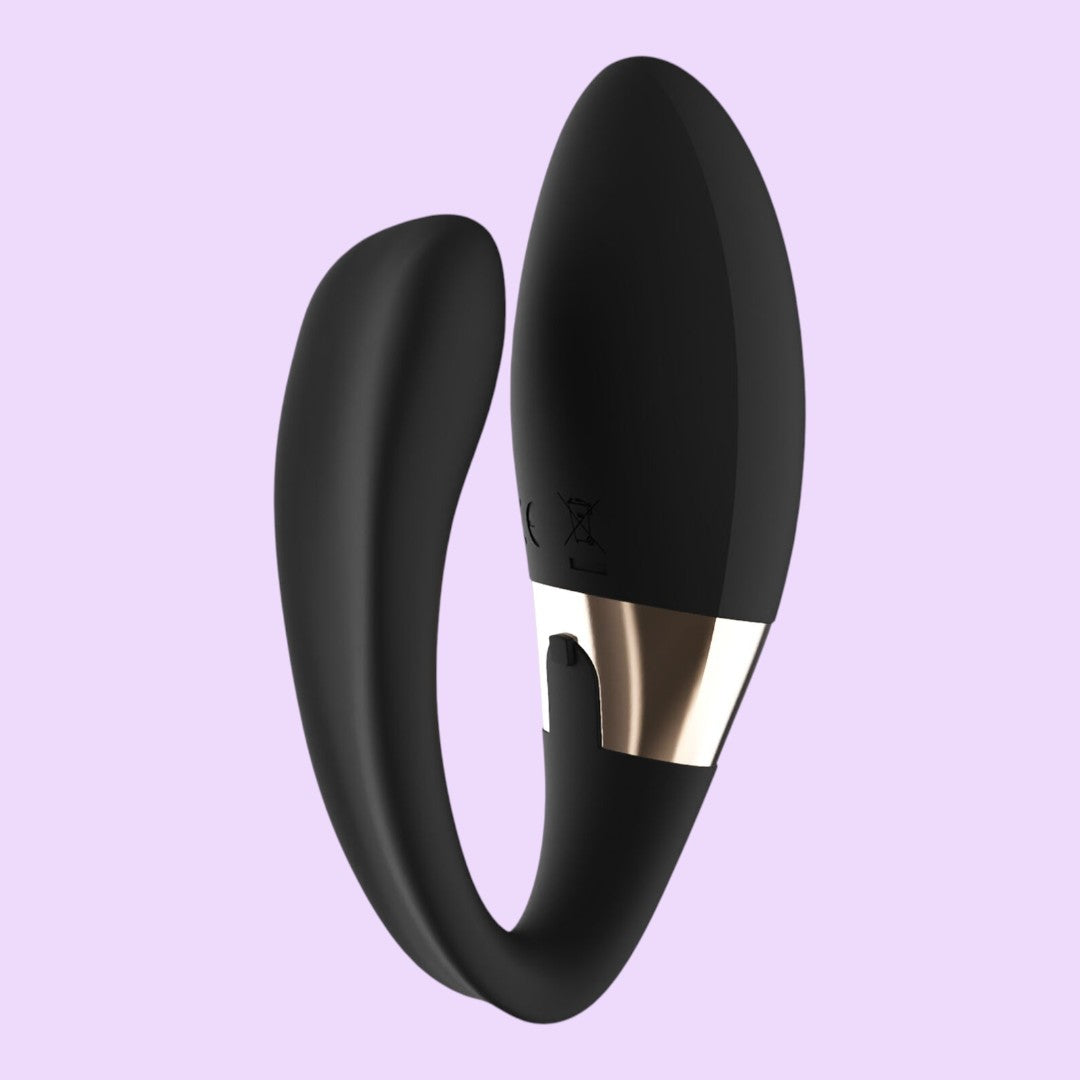 Вібратор для пар LELO Tiani Duo Ocean Blue, 2 мотори, пульт ДК