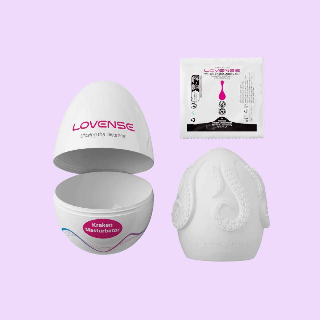Набір мастурбаторів-яєць Lovense Kraken masturbator egg box, 6 штук, різна текстура