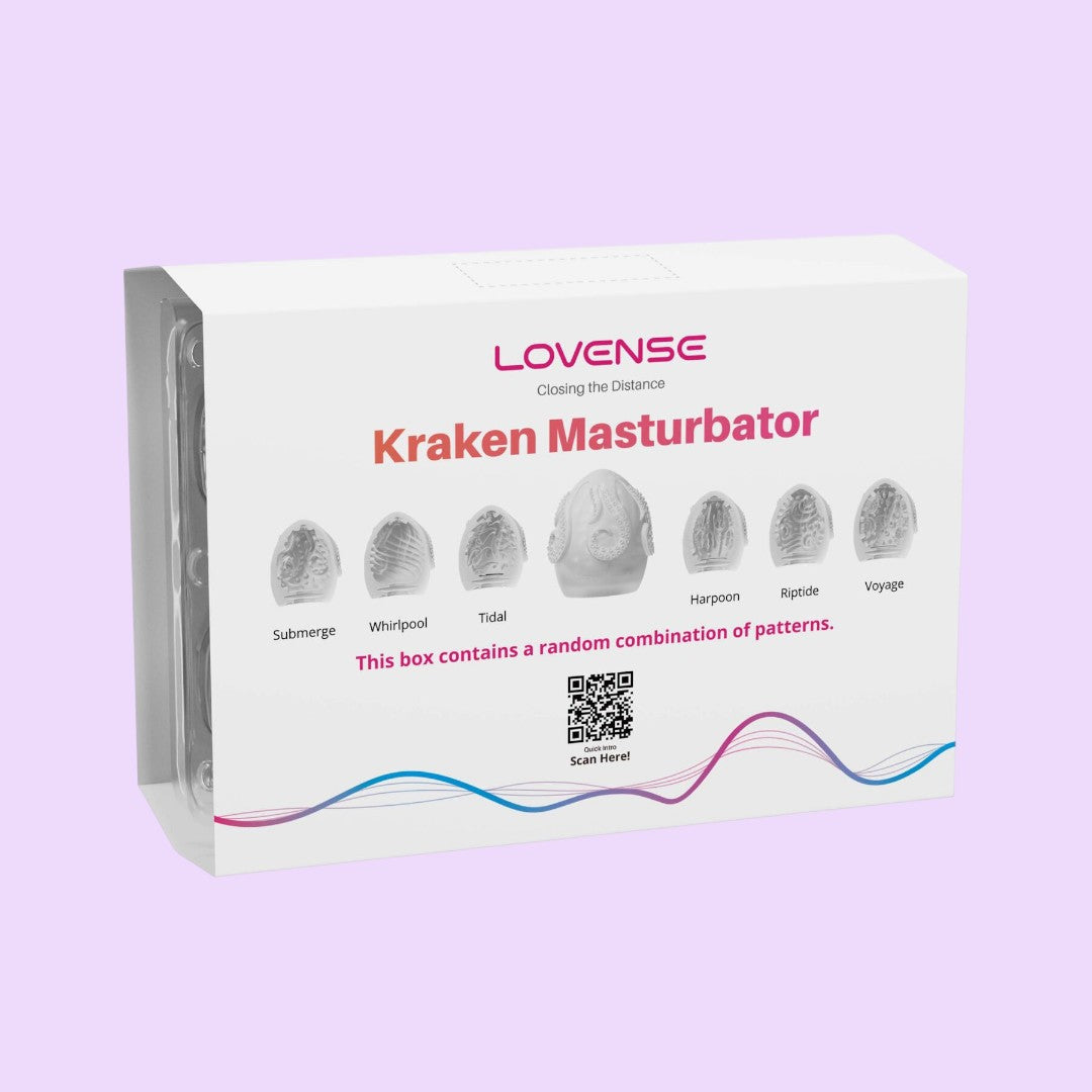 Набір мастурбаторів-яєць Lovense Kraken masturbator egg box, 6 штук, різна текстура