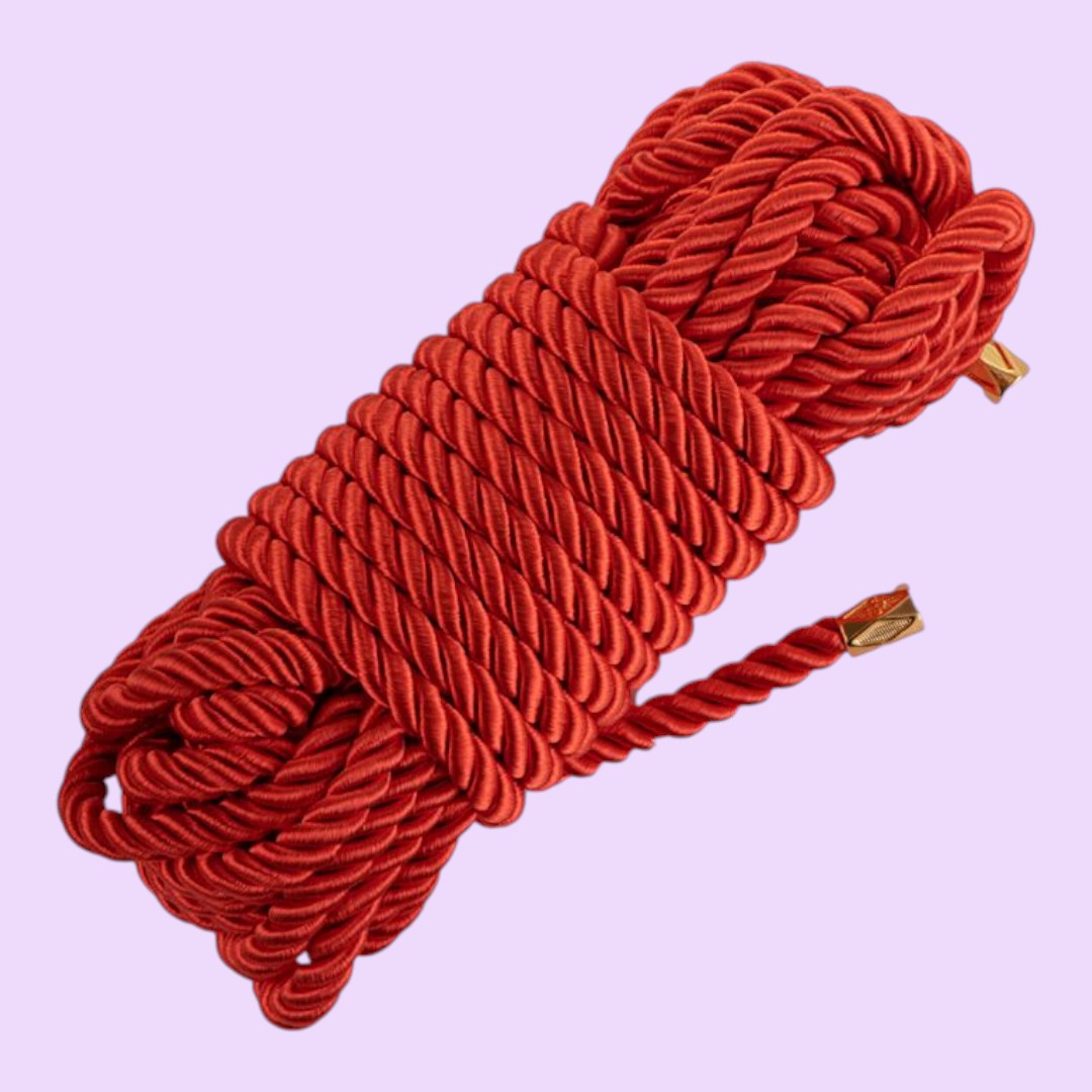 Мотузка для шибарі LOCKINK SEVANDA Shibari Pratice Rope, 8 м, нейлон+бавовна