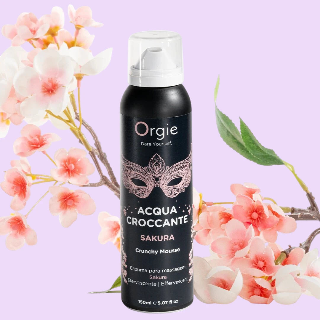 Масажна пінка Orgie Acqua Croccante Sakura 150 мл