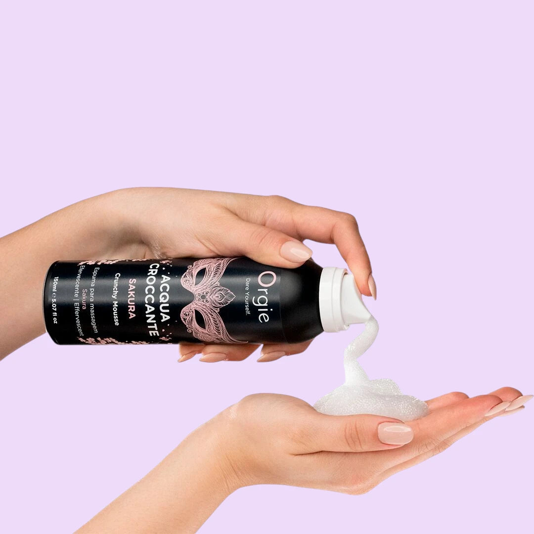 Масажна пінка Orgie Acqua Croccante Sakura 150 мл