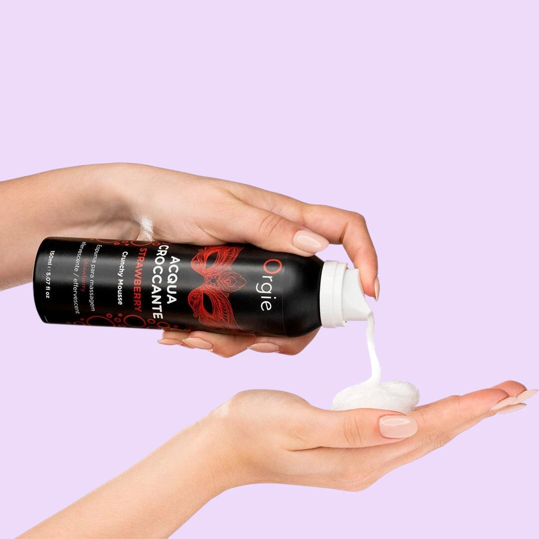 Масажна пінка Orgie Acqua Croccante Strawberry 150 мл