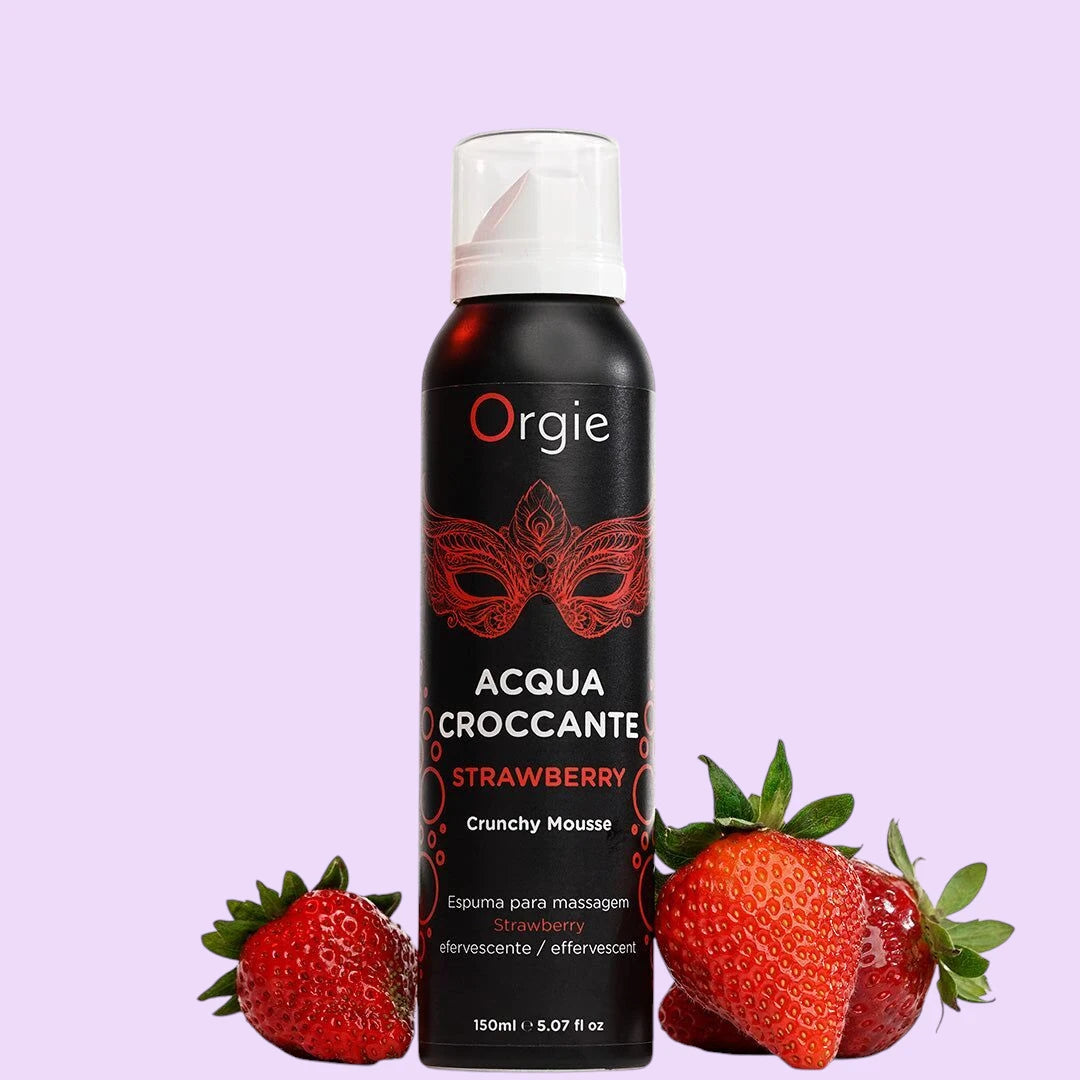 Масажна пінка Orgie Acqua Croccante Strawberry 150 мл
