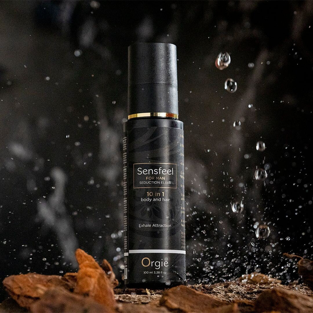 Orgie – Sensfeel Seduction Elixir 10 in 1 for Man - лосьйон з феромонами для тіла та волосся (100 мл)