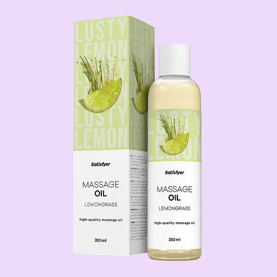 Масажна олія Satisfyer Massage Oil Lemongrass 250 мл