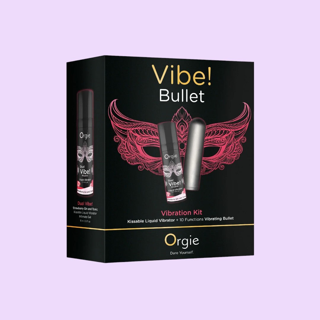 Набір Orgie Vibe Bullet: рідкий вібратор та віброкуля